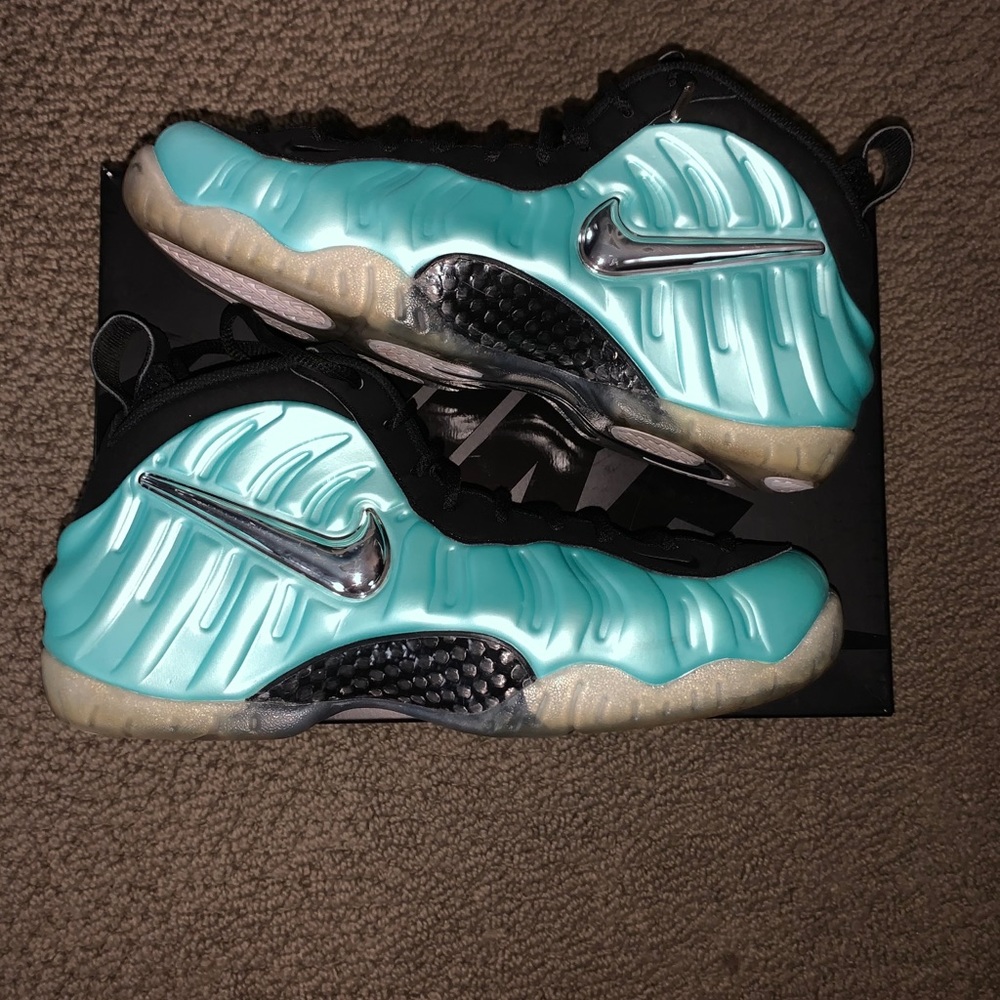 Air Nike Foamposite Pro Island Green